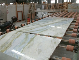 Snow Jade Green Onyx Slabs