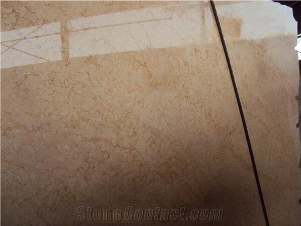 Sunny Yellow Marble Slabs Beige, Egypt Yellow Marble