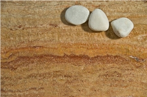 Travertino Rojo Slabs, Tiles