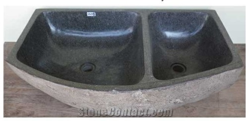 Riverstone Double Sinks