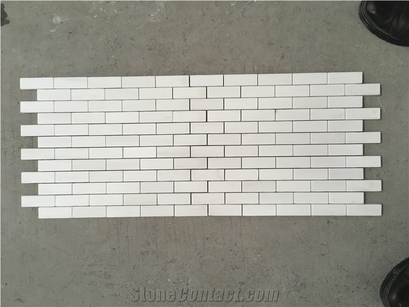 Marble Bathroom Wall Mosaic Design Dolomite Subway Tile