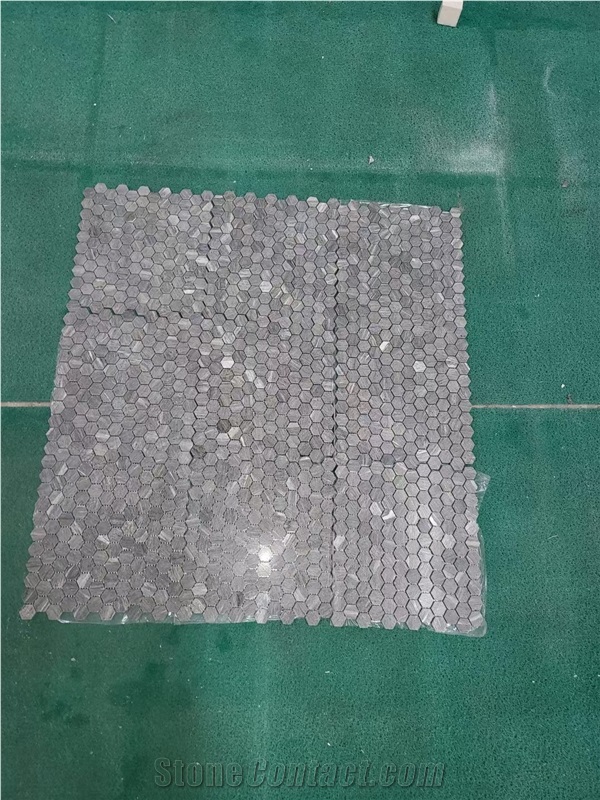 Quartzite Kitchen Floor Mosaic Vals Herringbone Backsplash 