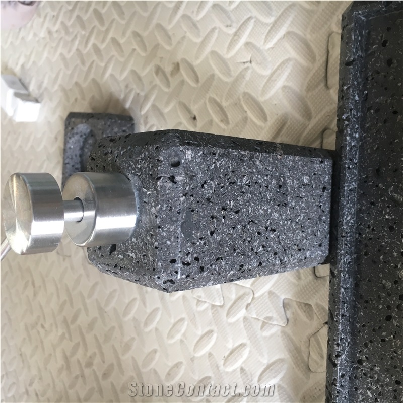 Stone Bathroom Accessories Lava Stone Soap Dish Dispensr Set