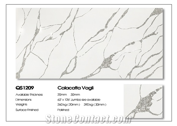 VG 1304 Calacatta  Vagli Engineered Stone Slabs