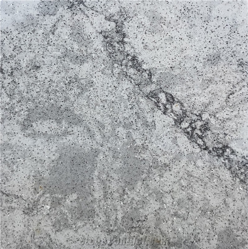 VG 1310 Artificial Carrara Quartz Stone Slab Calacatta 