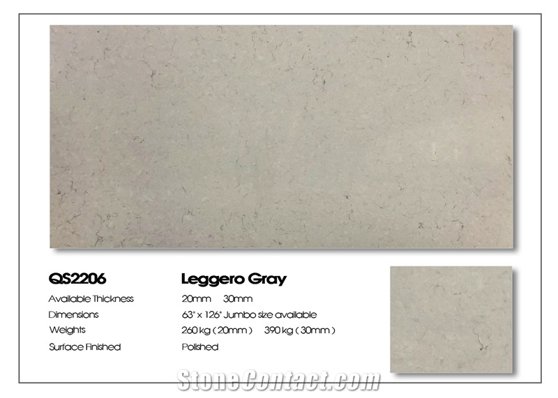 VG 2206 Artificial Carrara Quartz Stone Slab Calacatta