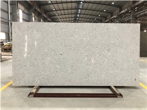 VG 2408 Artificial Carrara Quartz Stone Slab Calacatta