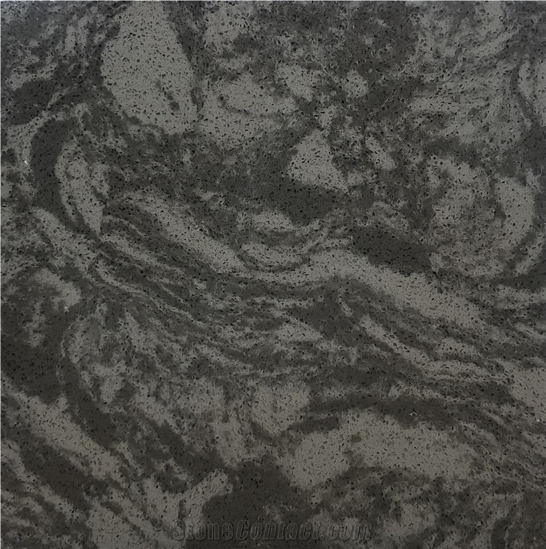 VG2102 Artificial Carrara Quartz Stone Slab Calacatta 