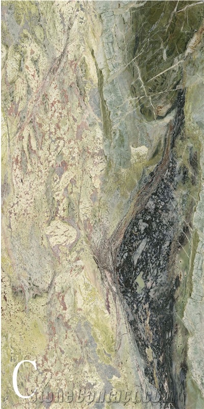 Mariana Green Sintered Stone Slab