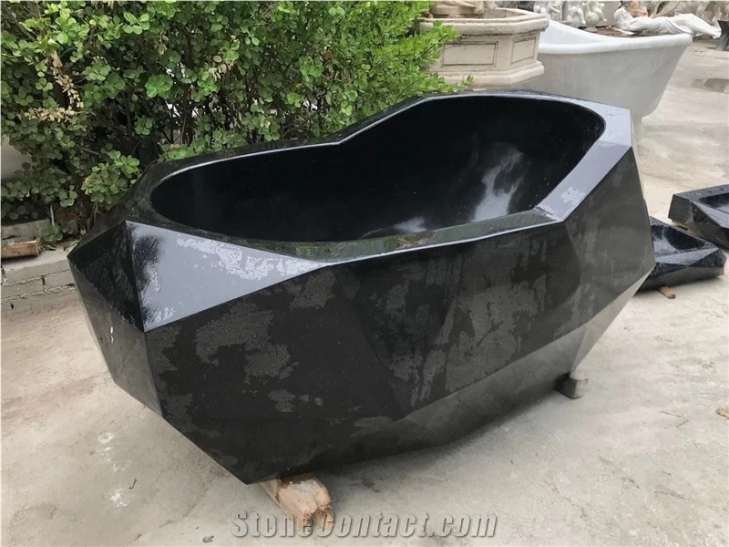 Green Marble Bathtub Modern Design