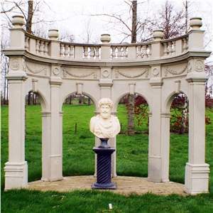 Green Sandstone Garden Gazebo