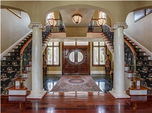 Roman Style Natural Stone Ionic Column