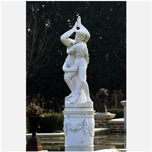 Two Man Nude Sculpture