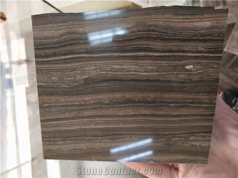 18Mm Thickness Natural Armani Brown Marble