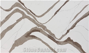 Arabescato Classic MS8879 Quartz Slabs