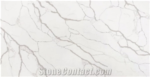 Calacatta Premium MS6002 Quartz Slabs