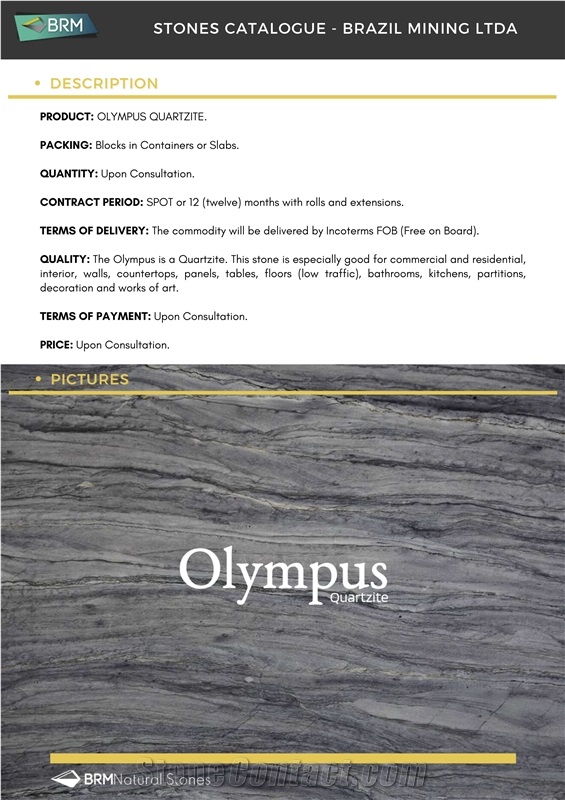 Olympus Quartzite Block / Olimpia White Quartzite