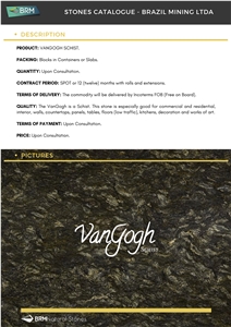 Van Gogh Schist Block / Kozmus Schist