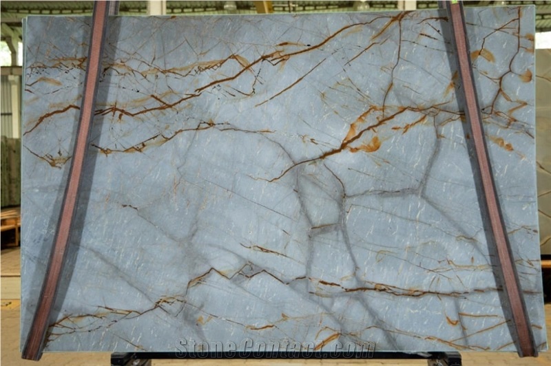 Azul Imperiale Quartzite Slabs