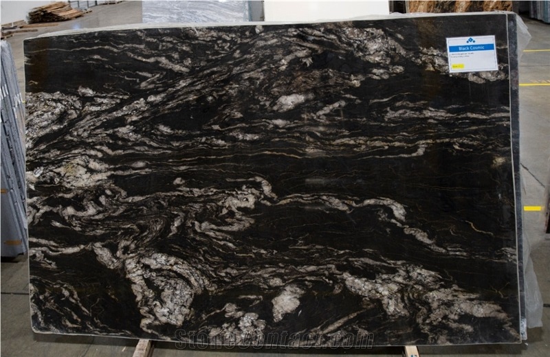 Black Cosmic Granite Slabs