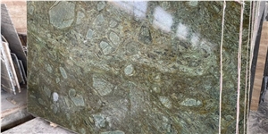 Verde Fantastico Granite Slabs