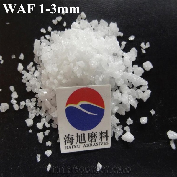 Refractory Material 1-3Mm Fused Al2o3 White Emery Sand