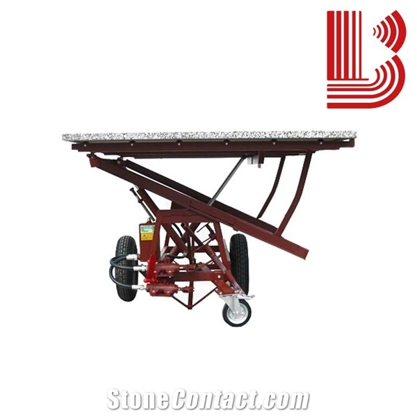 Trolley For Slabs With Two Hydraulic Pumps