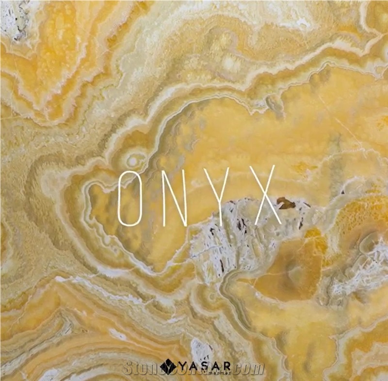 Honey Onyx Slabs, Tiles