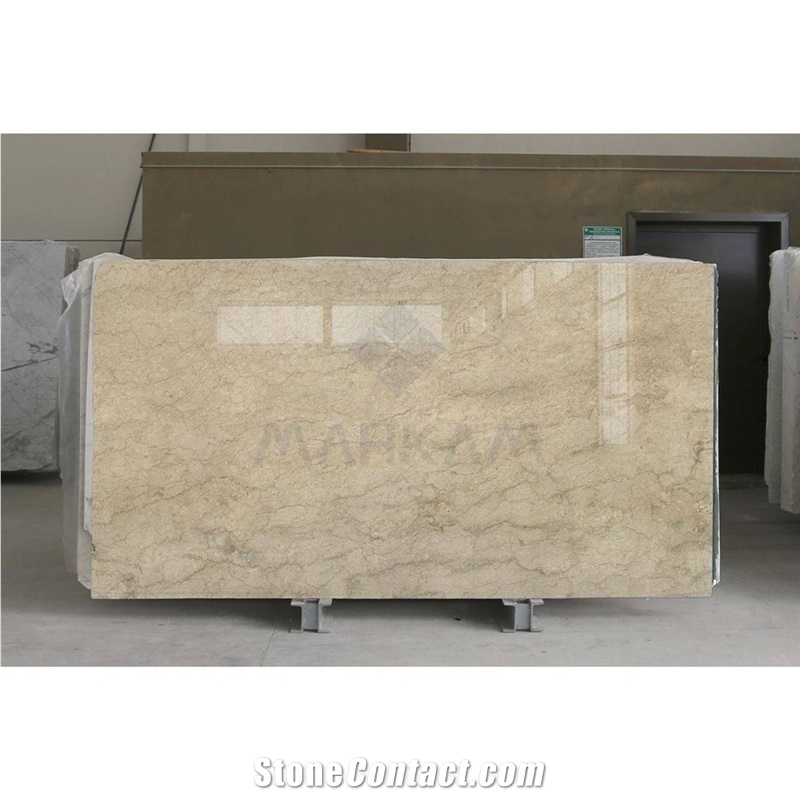 Feather Beige Marble Slabs