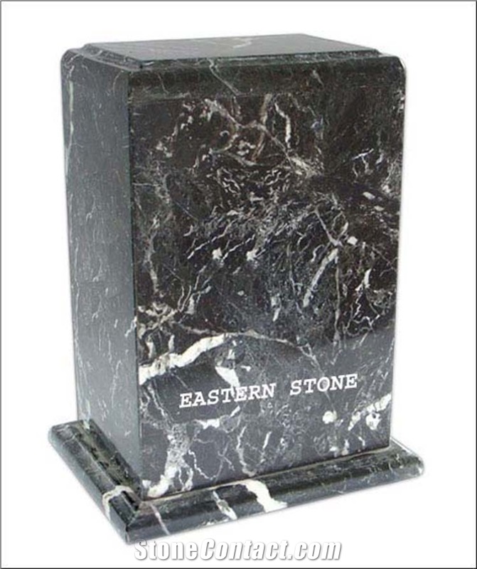 NEW SQUARE, RECTANGLE ONYX STONE CREMATION URNS 
