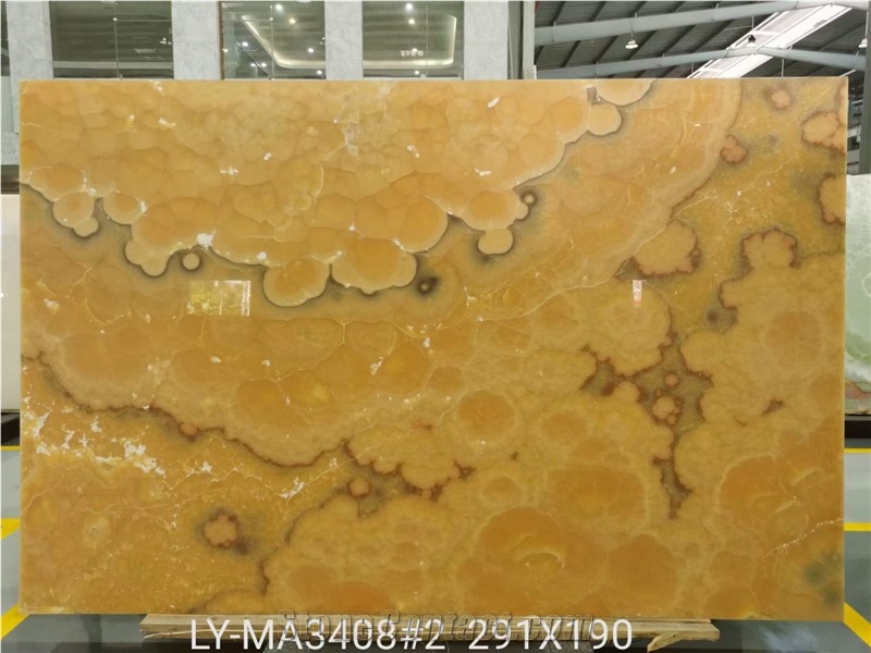 Agate Jade Gold Agate Honey Natural Onyx Big Slabs Stock 