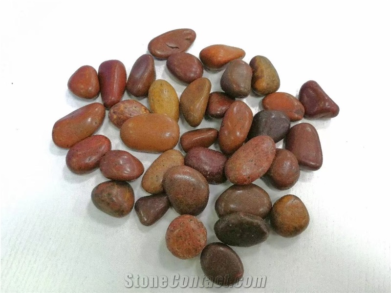 Landscaping Colorful Pebble Stones For Garden And Driveway