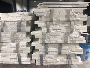 Natural Split Surface Marble Culture Stone Wall Decoration
