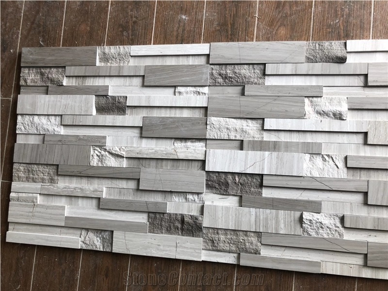 Natural Split Surface Marble Culture Stone Wall Decoration