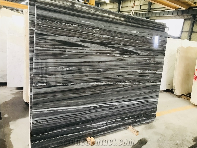 Palissandro Blue Marble Serpeggiante Slabs And Tiles 