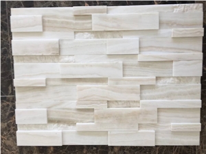 Snow White Quartzite Stone Cladding,Natural Cultured Stone