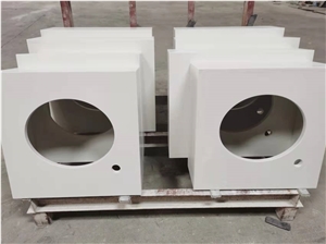 Factory Price White Quartz Artifical Stone Vanity Tops
