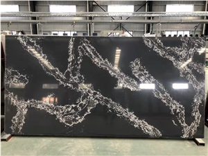 Top Ranked Of Mystical Black Quartz Slabs For Home Decor