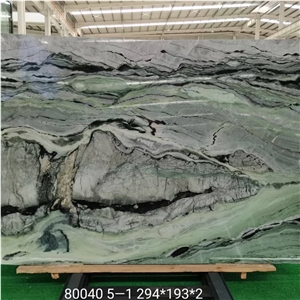 Natural Green Marble Of Freezing Jade For Countertop