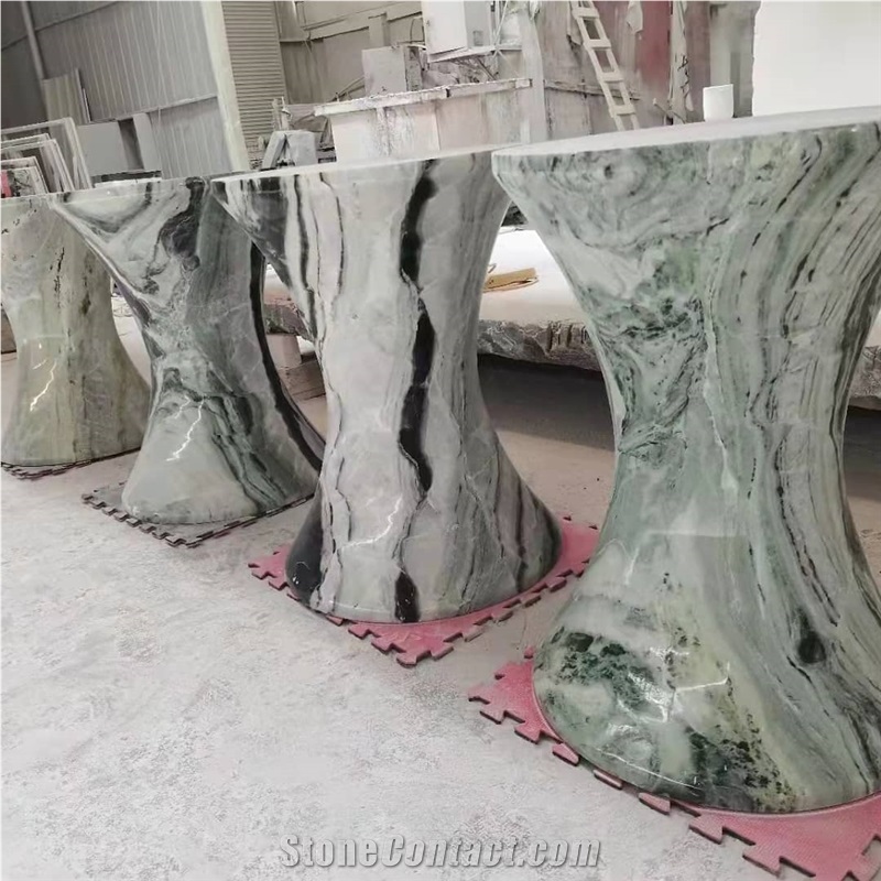 Natural Marble Of  Customized Standing Wash Basins 