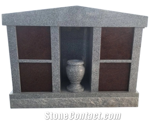 4 Niche Burial Monuments Cemetery Stones Grave Memorials