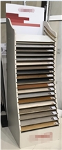 Curving Stone Flooring Display Rack