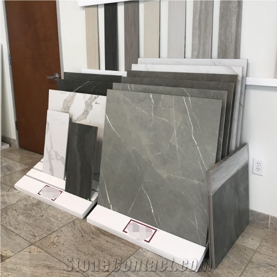 Marble Quartz Stone Tile Display Stand 