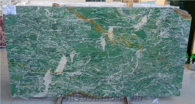Italian Verde Malachite Marble Tiles And Slabs