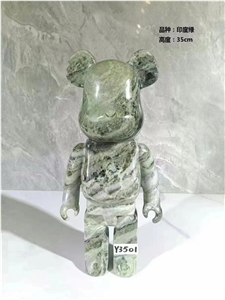 Stone Craft Sulpeture Luxury Gifts Stone Bear