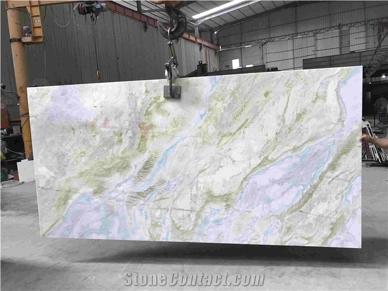 Yellow Honey Marble Stone Slab/Tiles For Walling  