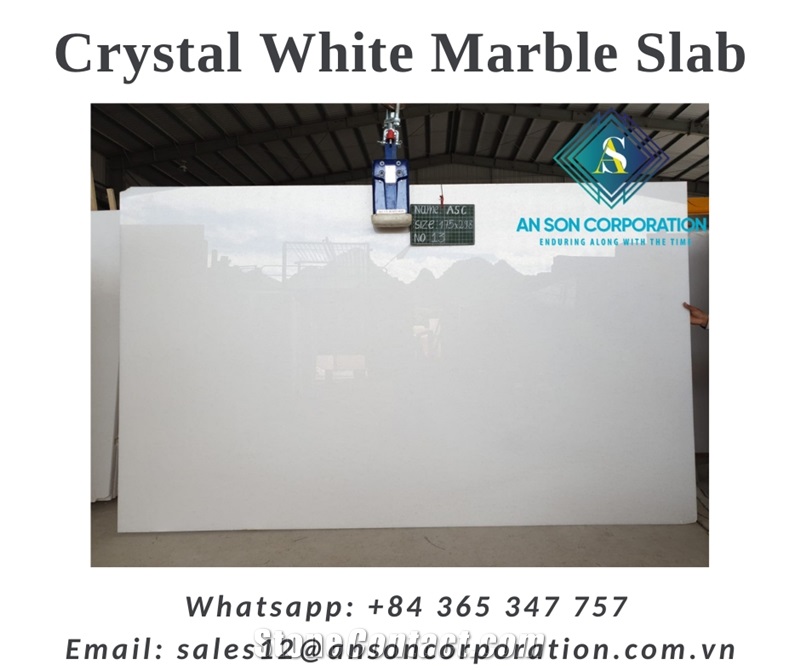 Big Sale Big Deal Pure White Marble Slab