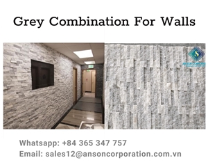 Big Sale Big Promotion Grey Marble Combination Wall Panel