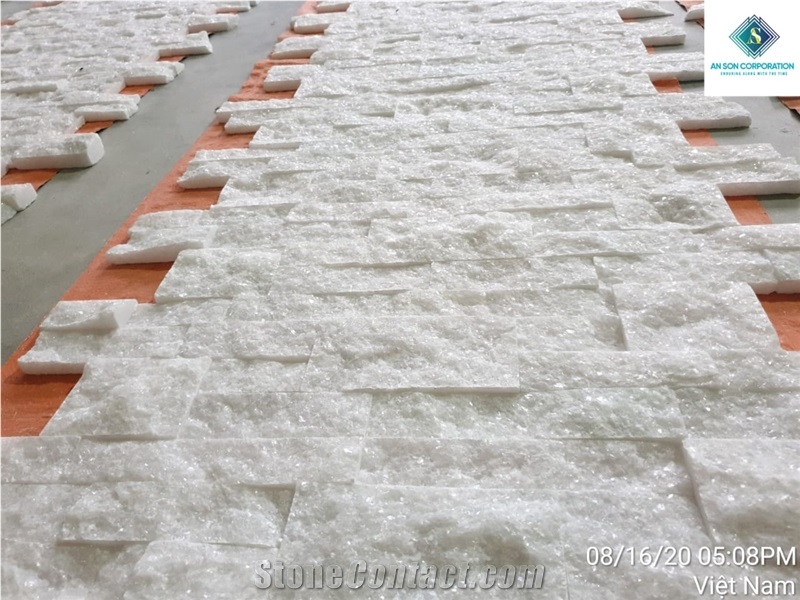 Combination Wall Panel - Pure White Marble