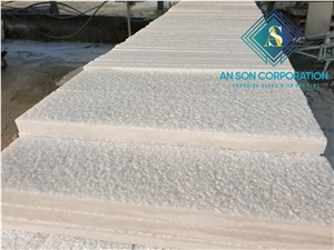 Great Sale Great Deal For White Marble Bush Hammered Surface
